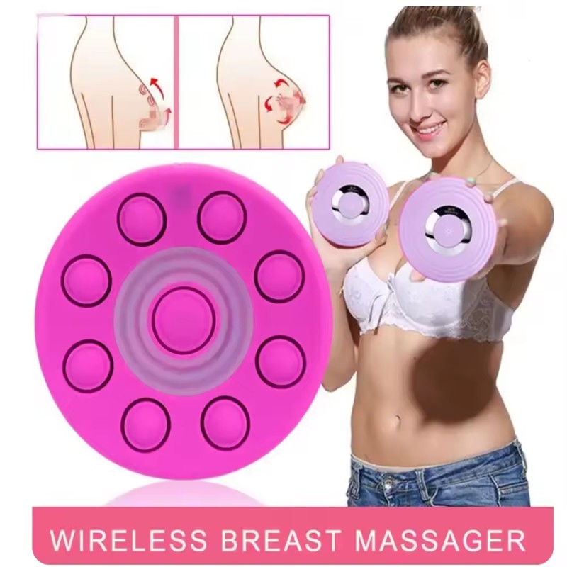 3 Mode Silicon Multifunctional Women Breast Care Massager Vibration Sexy Breast Enlargement Machine Big Boobs Breast Massage