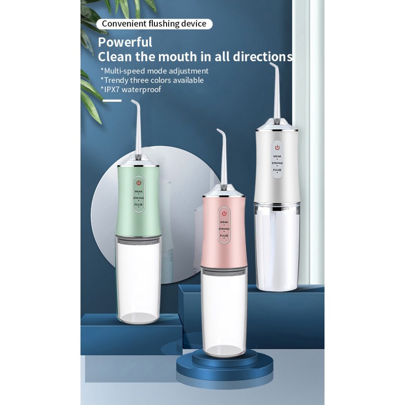 Mini Portable USB Rechargeable Electric Water Dental Flosser Oral Irrigator