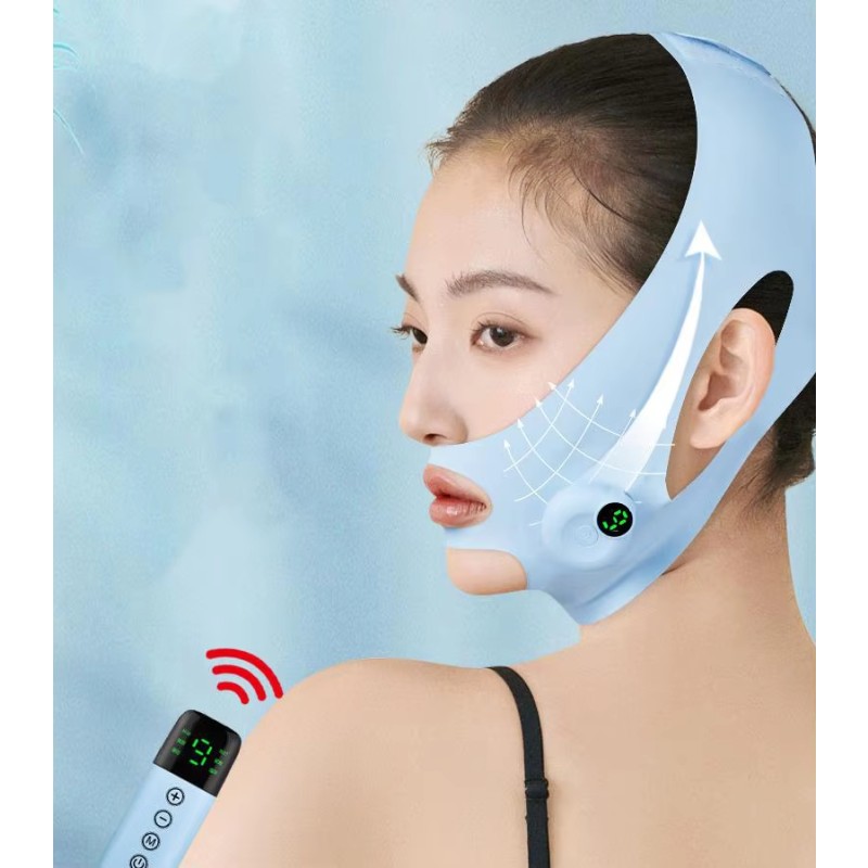 V Face Breathable Band Cheek Lift up Face Thin Reduce Double Chin V-Line Shaping Bandage Anti Wrinkle Face Bandage Head Massage