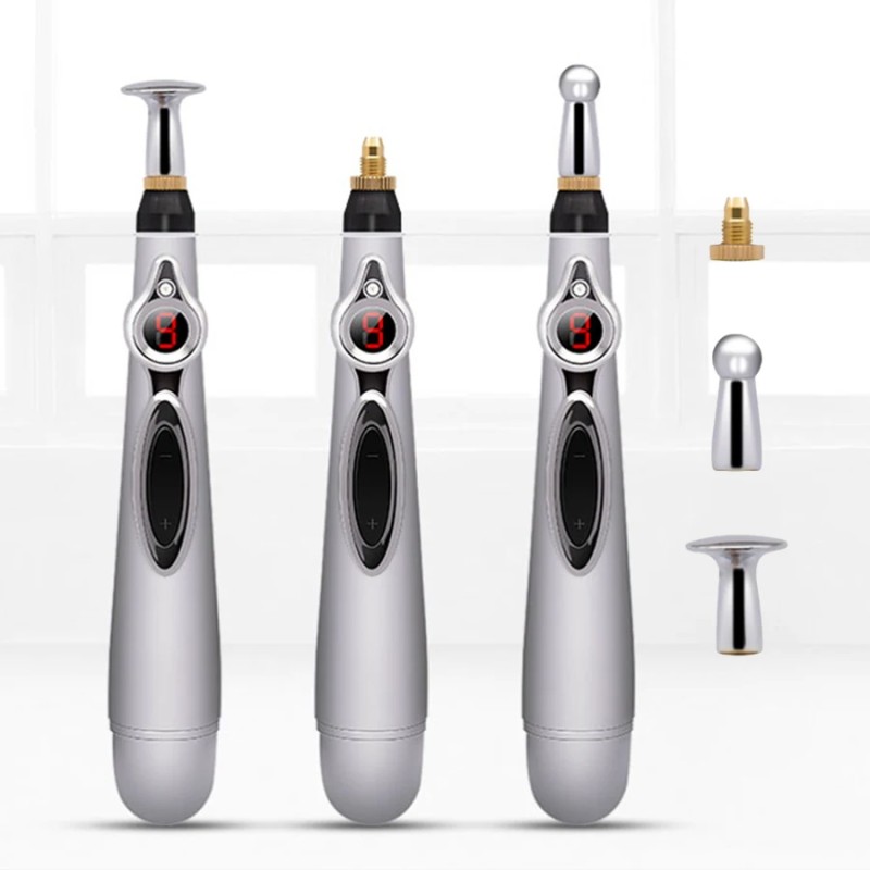 Electronic Acupuncture Pen Pain-relieving Physiotherapy Pen Safe Acupuncture Meridian Energy Healing Massage Body Head Legs