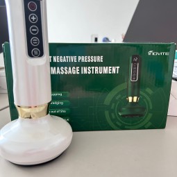 Cupping Gua Sha Silicone Massage One Button Pressure Relief Heating Smart Electric  Vaccum Therapy Massager Machine