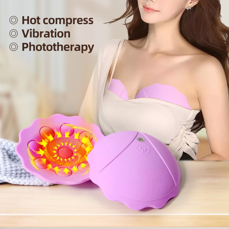 Wireless Remote Control Electric Breast Enhancer Machine Vibrating Breast Massager Enlargement Vibrator