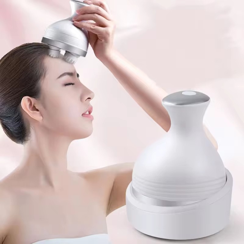 Factory Portable Multi-function Scalp Massage Head Handheld Electric Head Scalp Massage Devices