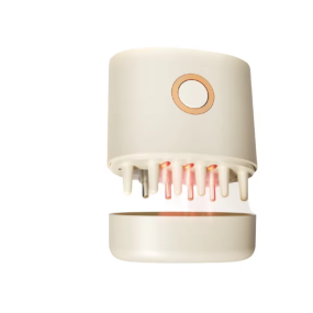 2 in 1 Electric Scalp Massager for Hair Growth and Oil Applicator Red Blue Light Scalp Applicator Brush for Medicine Treatment