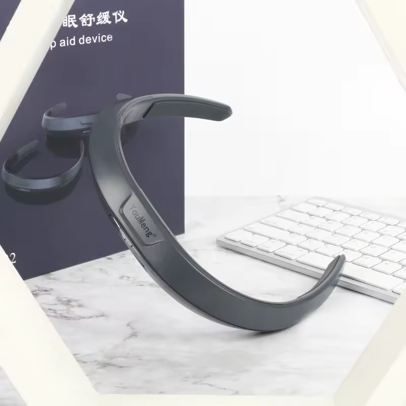 Best Selling EMS Therapy Massage Sleep Aid Instrument Relieve Headache Sleep Device Electric Head Massage Machine