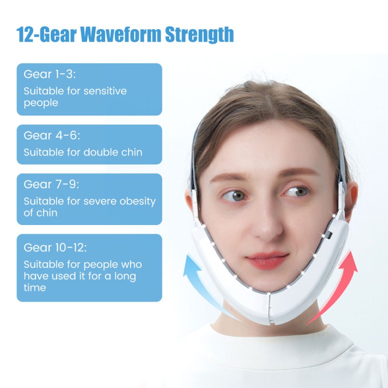 Wholesale Slimming Face Clear Mandible Line Chin Baby Fat and Slimming Face Massager