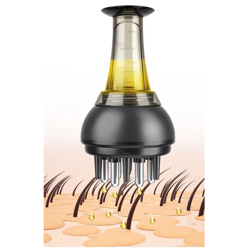 Portable Medicated Scalp Hair Massager Home Mini Anti-hair Loss Regeneration Comb Growth Comb Applicator for Hair Care