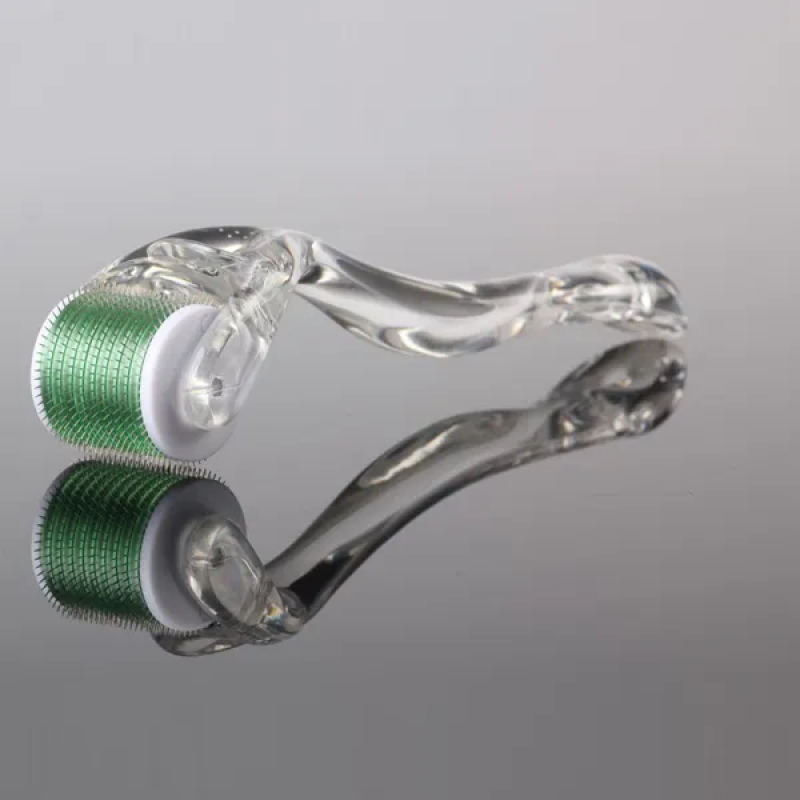 540 Titanium Needles Are Precisely Arranged to Evenly Stimulate Hair Follicle Dermal Roller Design to Enhance Nursing comfort