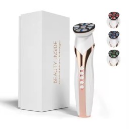 EMS Facial Lifting Device Skin Tightening LED Microcurrent Radio Frequency Machine Rf Beauty Led Device for Face ODM OEM 215