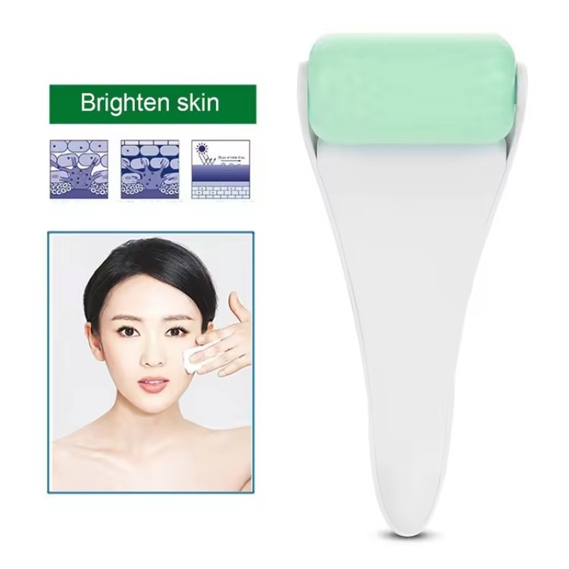 Fashion Freeze Ice Roller for Face Silicone Massager Roller Anti Wrinkle Skin Care Whitening Face Reduce Wrinkles