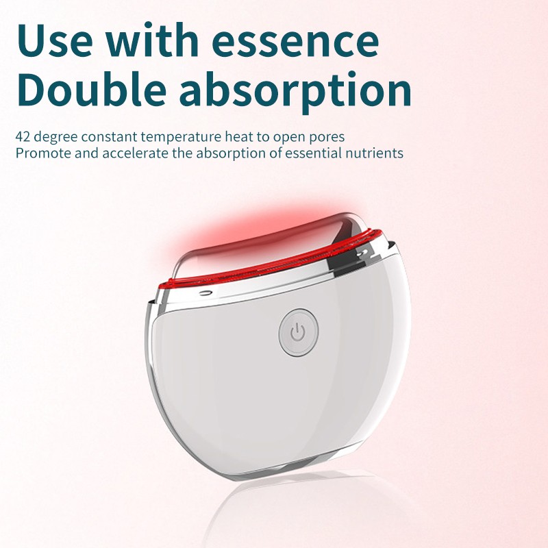 New Design Hot Compress Vibration Gua Sha Board Electric Bian Stone Gua Sha Scraping Device