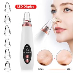Pore Vacuum USB Rechargeable Skin Care Facial Tools Acne Cleaner Pimple Removal Face Nose Blackhead Remover Face Pimple