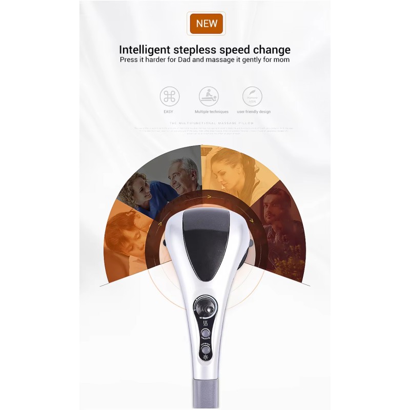 New Products Rechargeable Battery Operated Wireless Electronic Vibrating Body Shoulder Wand Massage Hammer Massager Tool Machine