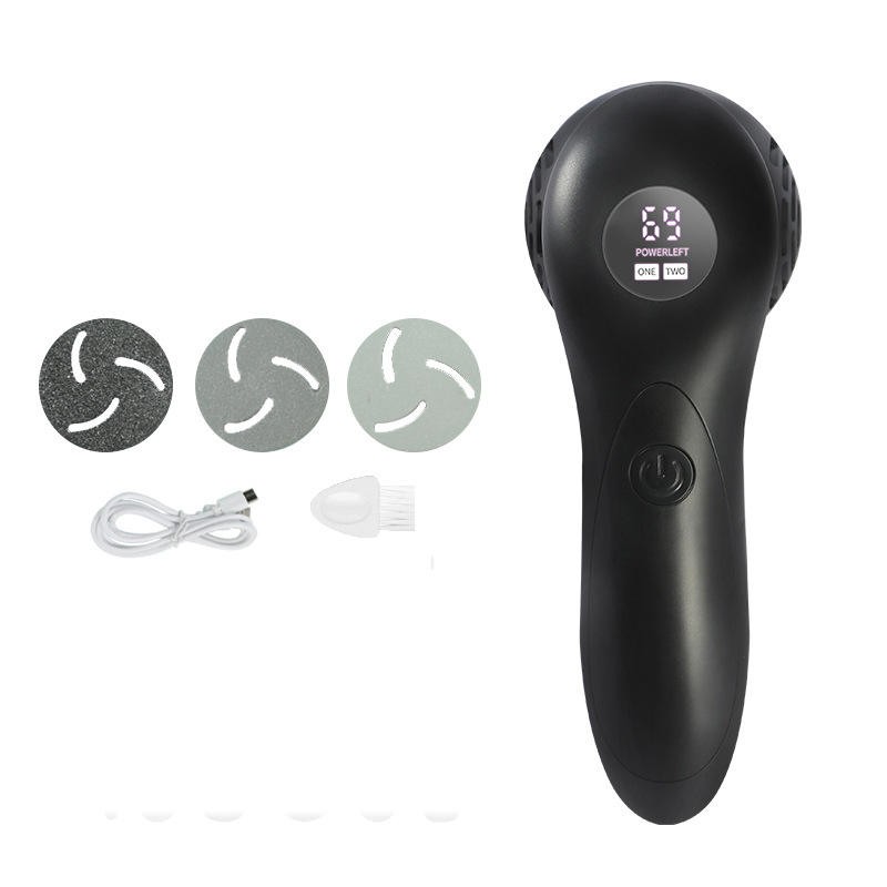 New Usb Rechargeable Foot Washer Foot Cleaner Hard Skin Pedicure Instrument Foot Care Tool