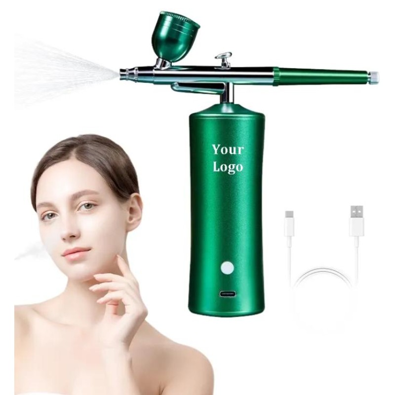 Handheld Oxygen Injection Machine Water Oxygen Airbrush Beauty Device Hydrogen Oxygen Facial Beauty Machine for Home Use