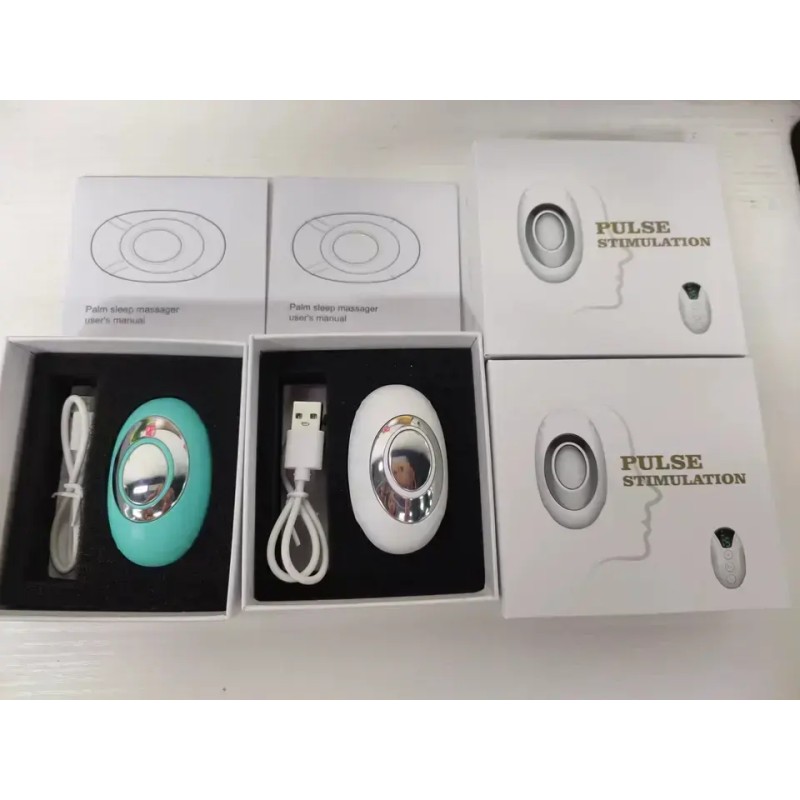 Mini Intelligent Sleep Therapy Device Microcurrent Massage Relaxation Sleep Aid Equipment