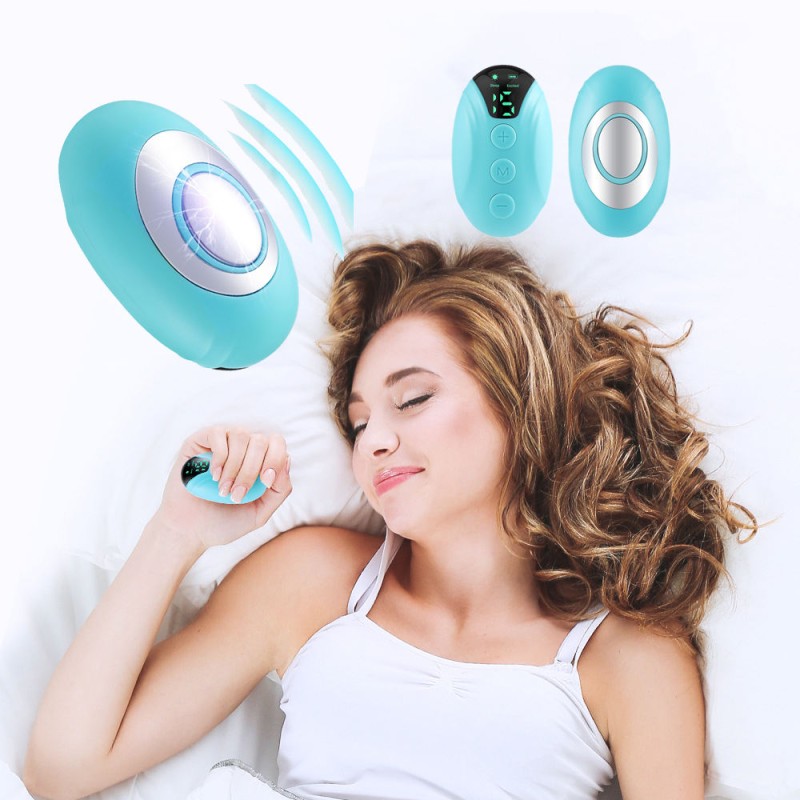 Private Logo Handheld Sleep Aid Device Micro Current Intelligent Sleep Devices Stress Relief Hand Massager for Insomnia Anxiety