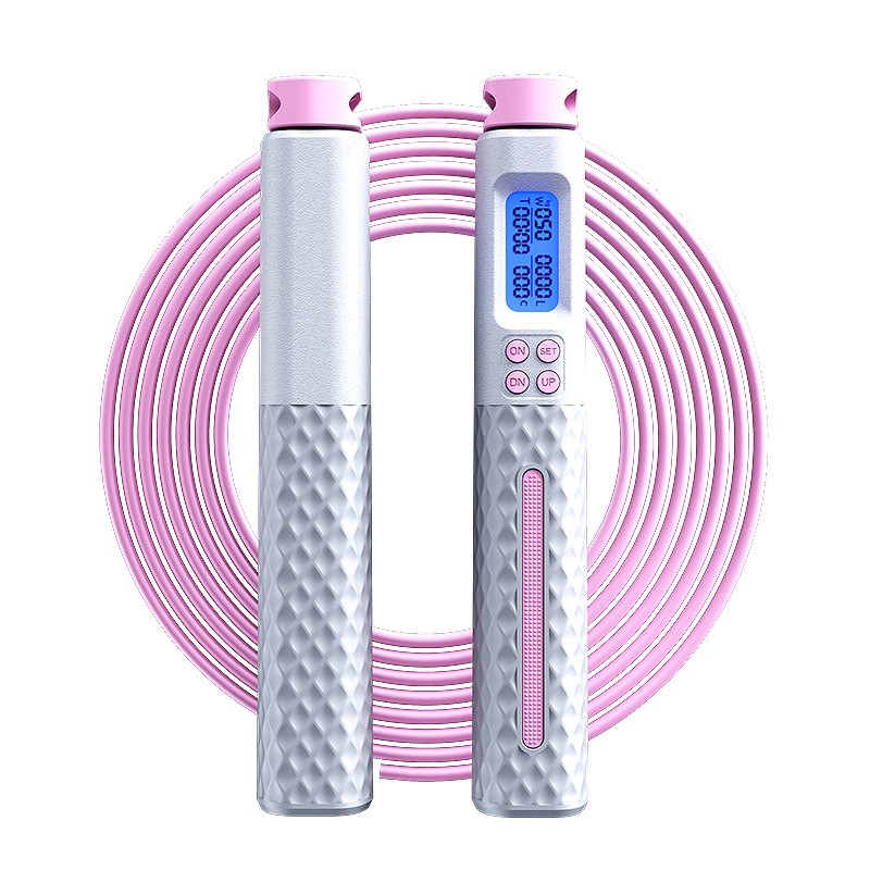 Professional Heavy Jumping Rope Smart Cordless Skipping Rope With Counter Electronic Jump Rope