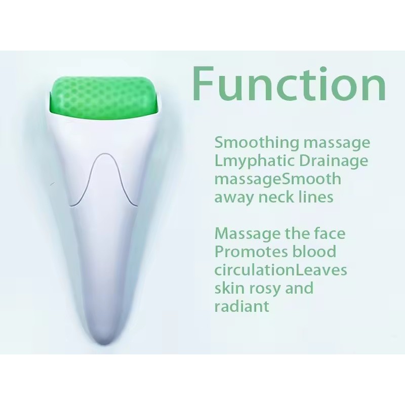 Fashion Freeze Ice Roller for Face Silicone Massager Roller Anti Wrinkle Skin Care Whitening Face Reduce Wrinkles