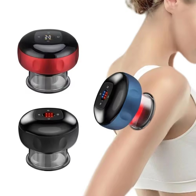 Factory 12 Gears Vacuum Cupping Therapy Machine Electric Cupping Therapy Massager Custom Packaging Abs Vacuum Massage Cupping