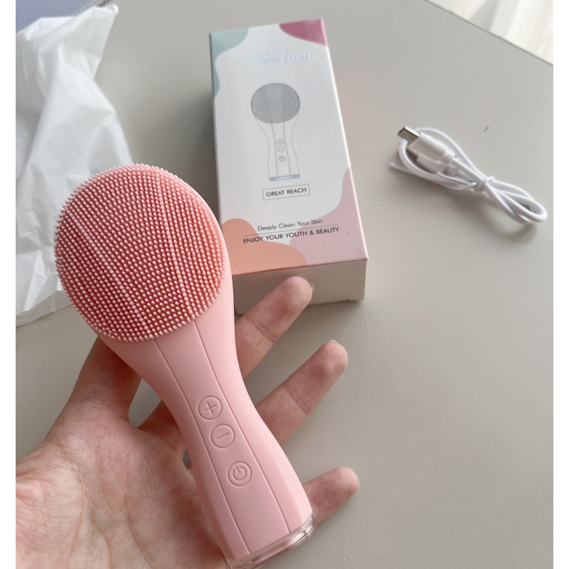 2024 Best Selling Scrubber Massager Facial Cleansing Brush for Exfoliating