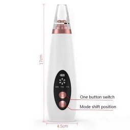 Pore Vacuum USB Rechargeable Skin Care Facial Tools Acne Cleaner Pimple Removal Face Nose Blackhead Remover Face Pimple
