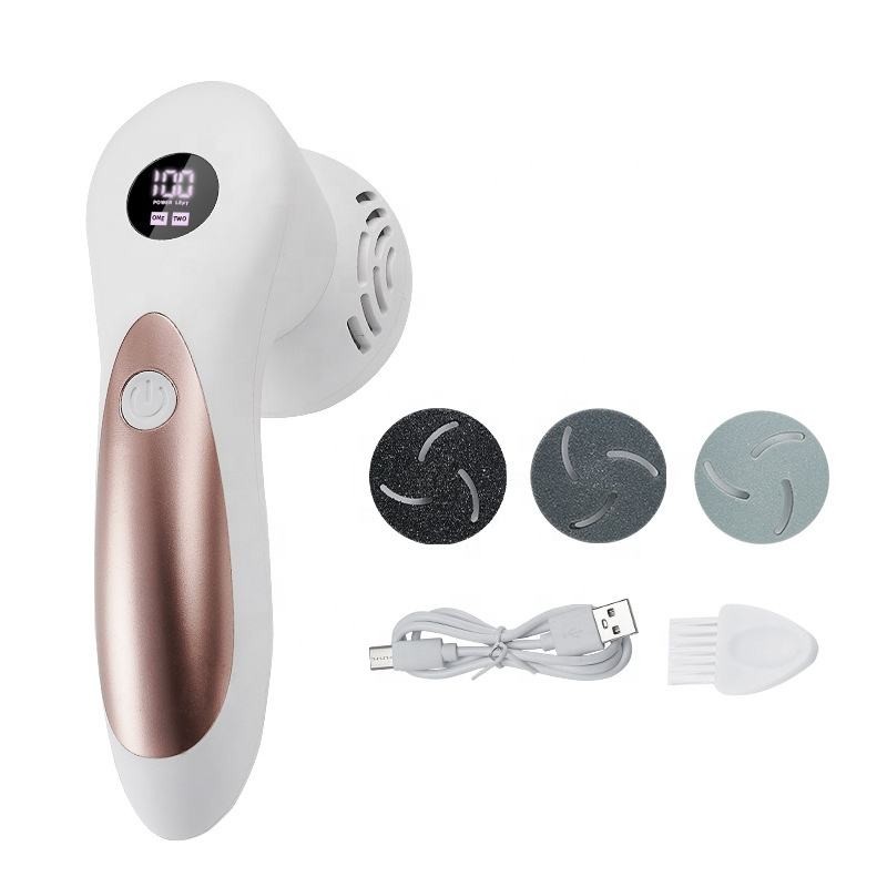 New 10 in 1 Digital Display Electric Dust-absorbing Foot Grinder Dedead Skin Foot Trimmer