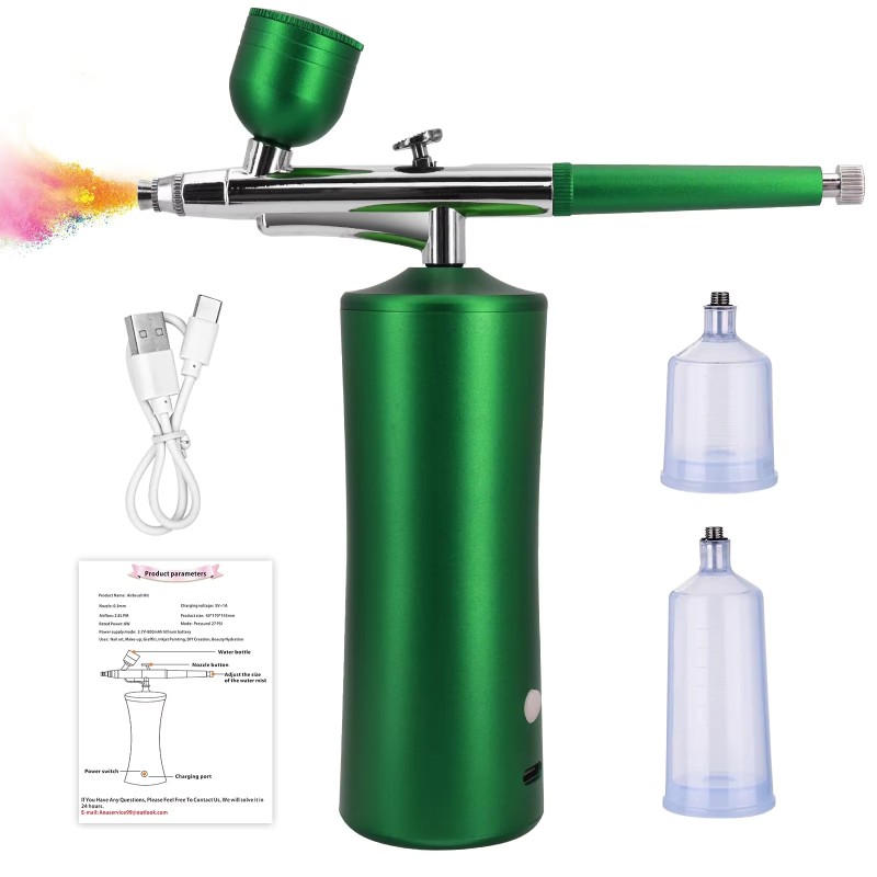 Handheld Oxygen Injection Machine Water Oxygen Airbrush Beauty Device Hydrogen Oxygen Facial Beauty Machine for Home Use