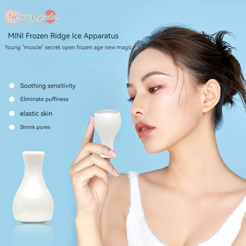 Magic Skin Cooler Tightening Firming Skin Anti Wrinkle Ice Cooler Skin Care Ice Roller Globe , Ice Globe Facial Massager