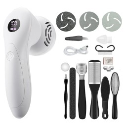 New Usb Rechargeable Foot Washer Foot Cleaner Hard Skin Pedicure Instrument Foot Care Tool