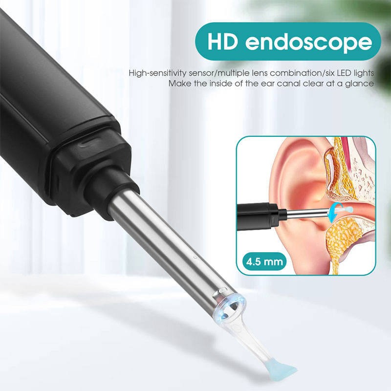 Wireless Intelligent Camera With Visual Ear Cleaner Camera Visual Earwax Kit Earwax Cleaner Earwax Removal Tool