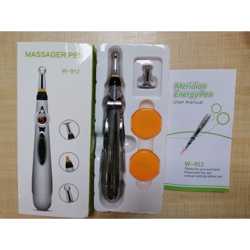 Acupuncture Pen 5 in 1 Electronic Acupuncture Pen Meridian Energy Pulse Massage Pen