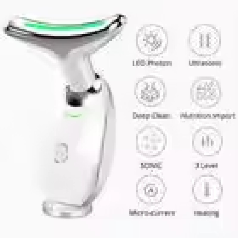 Personal Care Beauty EMS Facial Lift Massager Skincare Tool Roller Anti Wrinkle Beauty Makeup Remover
