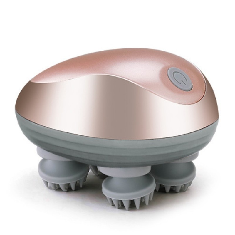 New Trending Electric Head Scalp Massager Machine Waterproof Handheld Head Vibration Scalp Massager