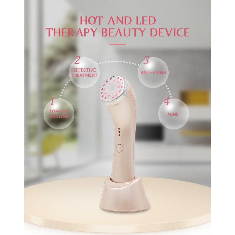 Home Use Facial Beauty Machine Skin Tightening Infrared Light Therapy Face Beauty Equipment