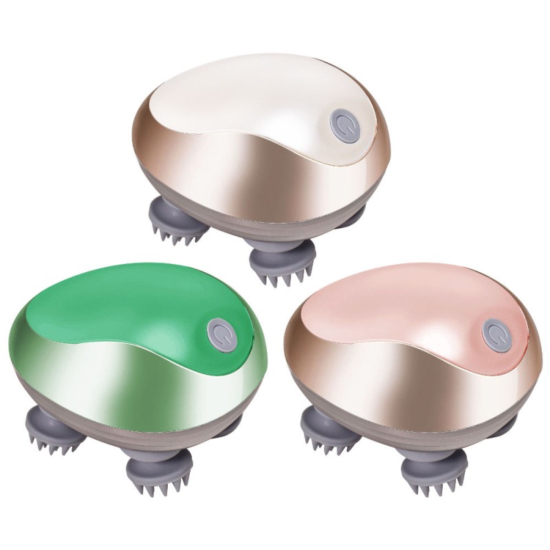 New Trending Electric Head Scalp Massager Machine Waterproof Handheld Head Vibration Scalp Massager