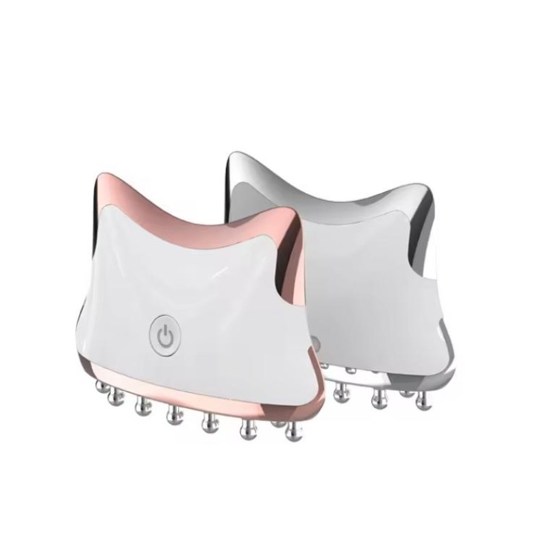 Professional Home Use Micro-current Guasha 3 Led Light Therapy Face Lifting Massager Beauty Device Body Scraping Tool Apparatus