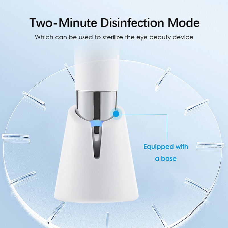 Hot Selling USB Charging 3-Color Light Heating Phototherapy Vibration Eye Care Enhancement Beauty Device Electric Eye Massager