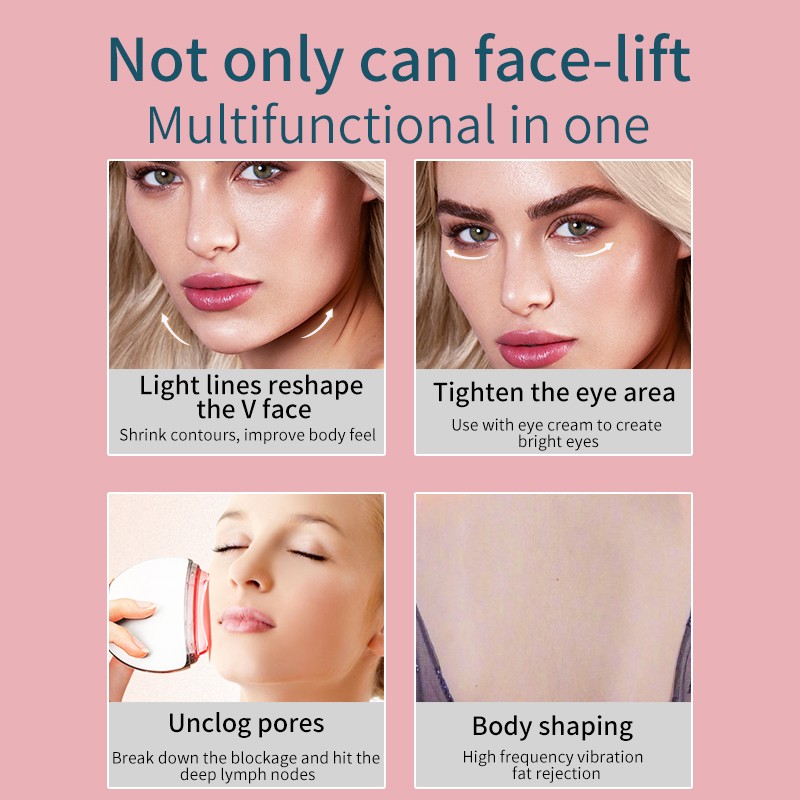 New Design Hot Compress Vibration Gua Sha Board Electric Bian Stone Gua Sha Scraping Device