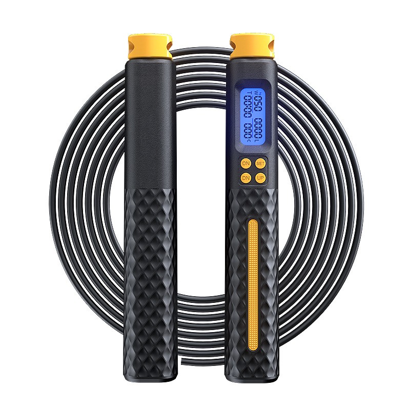 Cordless Ball Adjustable Skipping Rope Electronic Counting Multi-functional Wireless Skipping Rope With LED Display and Bearing