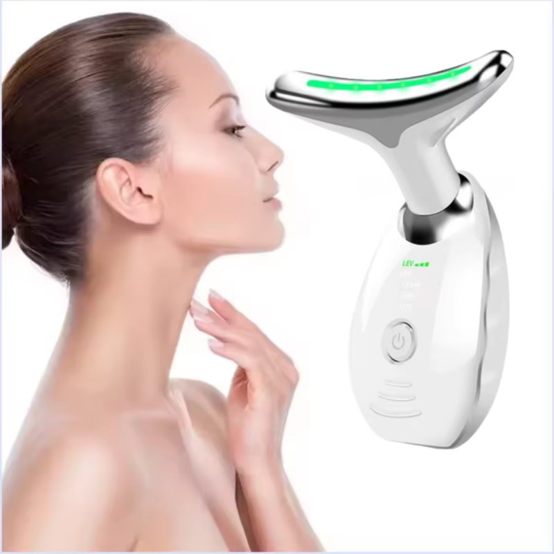 Red Light Anti-Aging Facelift Beauty Device Anti-Wrinkle Facial Massager for Neck Lifting and Skin Tightening
