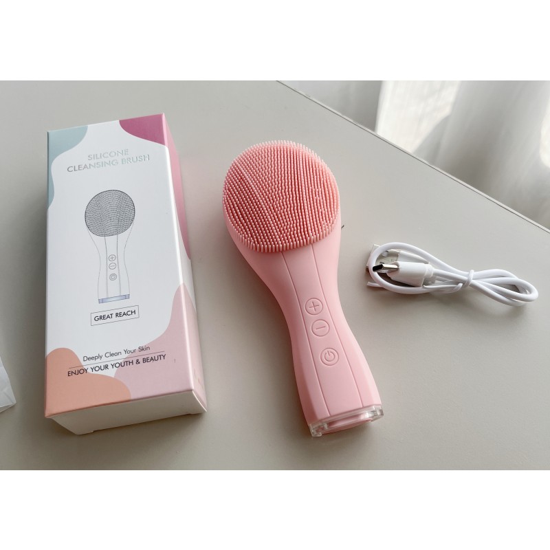 2024 Best Selling Scrubber Massager Facial Cleansing Brush for Exfoliating