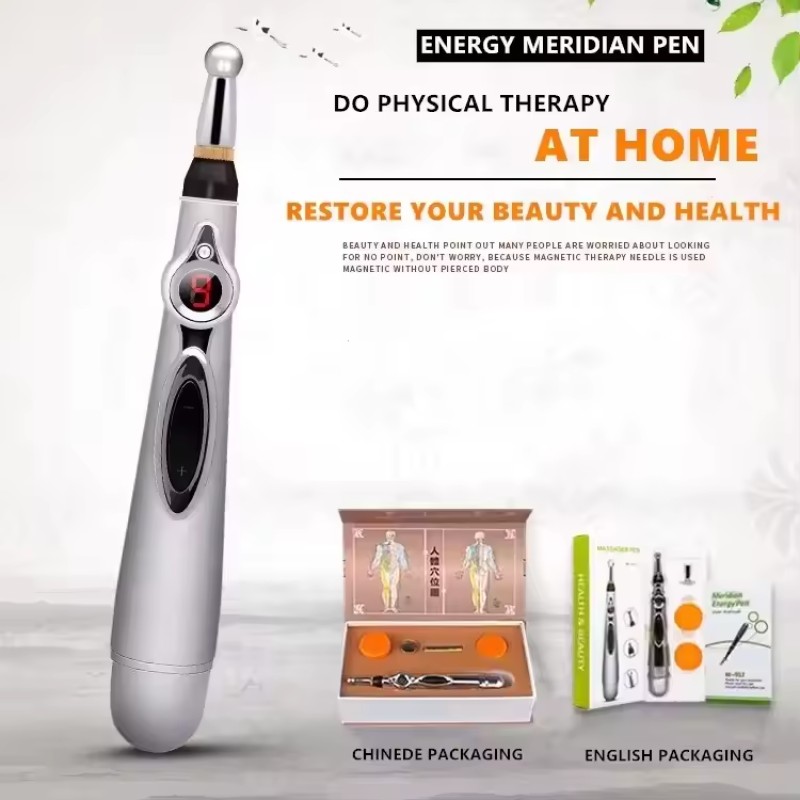 Trending Products Electronic Beauty and Health Effect Lose Weight Acupuncture Point Pen Meridian Massage Energy Pen Acupuncture