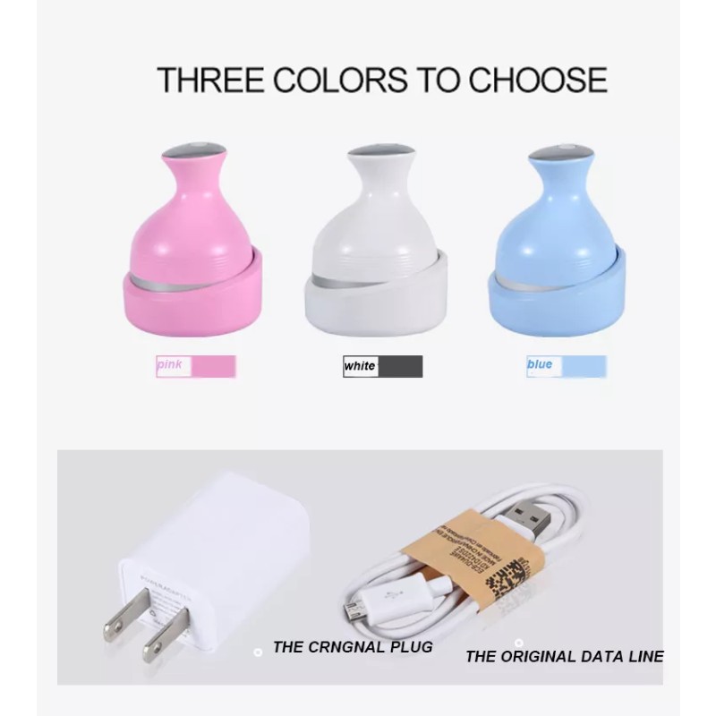 Electric Scalp Massager Head Massage Stimulate Hair Growth Deep Blood Circulation HealthCare