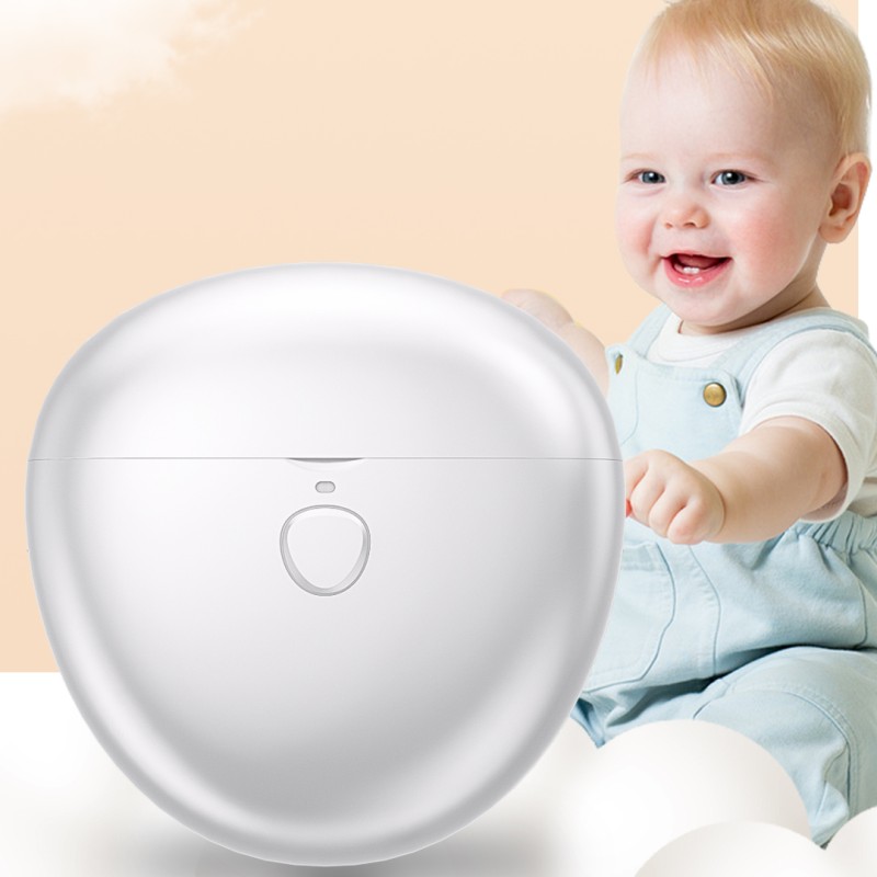 Baby Electric Automatic Mini Nail Clipper Manicure Tool USB Rechargeable 3 Speed Modes Fingernail Grinder Trimming With Light