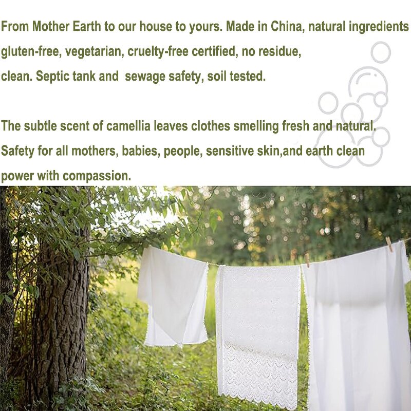 Camellia Laundry Detergent Manufacturer - OEM/ODM Factory