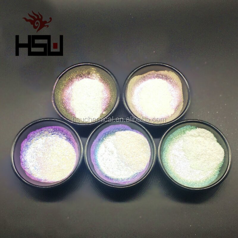 Chameleon Pigment Supplier - Black to Red Ultra Pearls for Nail Paint