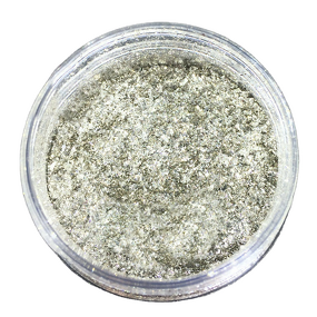 Pearl Pigment Supplier - Silver Glass Shiny Colorful for Leather Paint