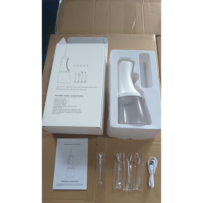 Water Dental Flosser Manufacturer - USB Charged 300ML 3 Modes Cordless
