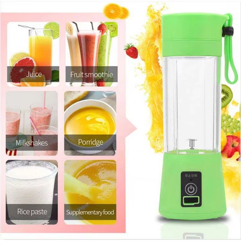 Mini Fruit Juicer Manufacturer - Portable 150W Stainless Steel USB Rechargeable